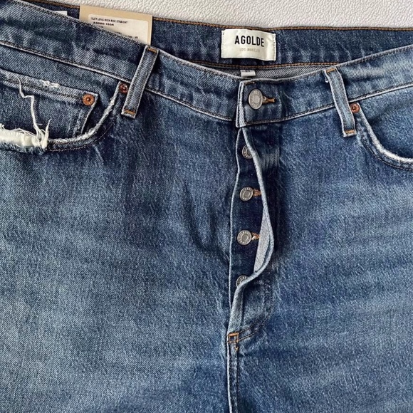 Agolde Riley Long Jean - Picture 5 of 5